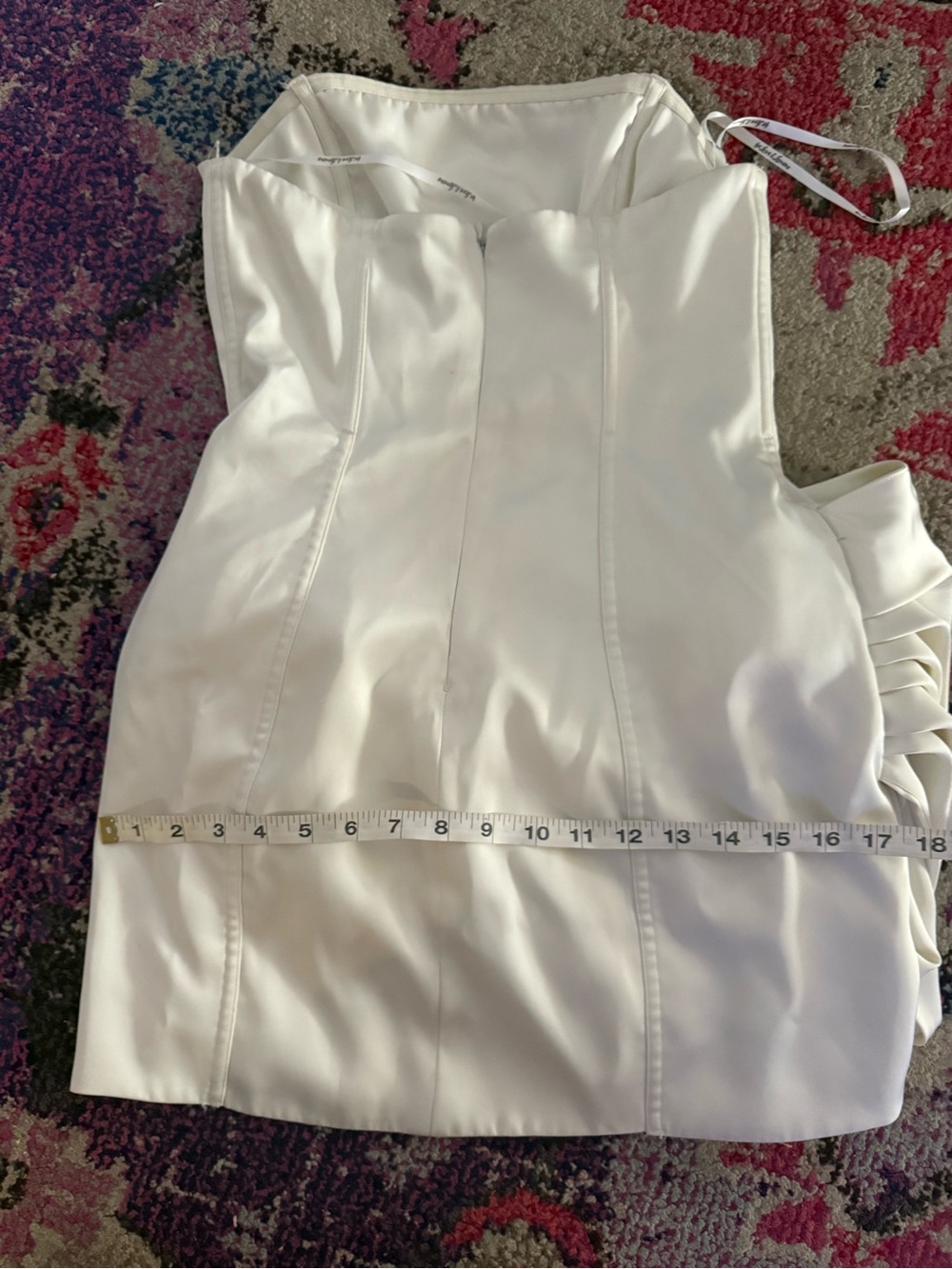For Love & Lemons Serena Mini Dress Size 6 + Matching Gloves O/S - Picture 12 of 14